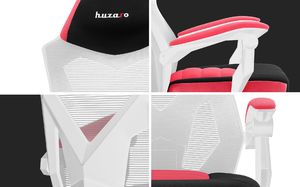 Fotel Huzaro Combat 3.0 różowy 14