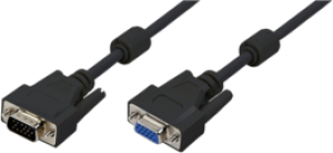 Kabel LogiLink D-Sub (VGA) - D-Sub (VGA) 3m czarny (CV0005) 1
