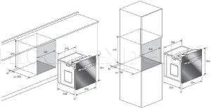Piekarnik Candy FLG202/1N 2