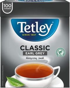 Tetley Tetley classic earl grey herbata czarna 100 tb 1