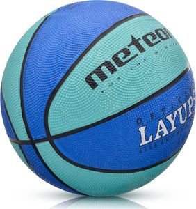 Meteor PIŁKA KOSZ. METEOR LAYUP #5 niebieska Uniwersalny 2