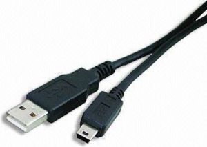 Kabel USB LogiLink USB-A - miniUSB 1.8 m Czarny (CU0018) 3