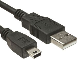 Kabel USB LogiLink USB-A - miniUSB 1.8 m Czarny (CU0018) 5