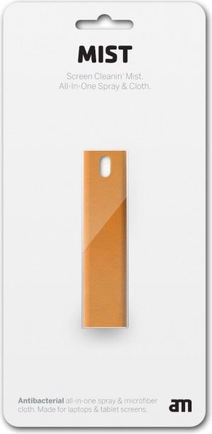 AM Lab Mist płyn + ściereczka do ekranów 2in1 Pomarańczowy (85512-12) 2