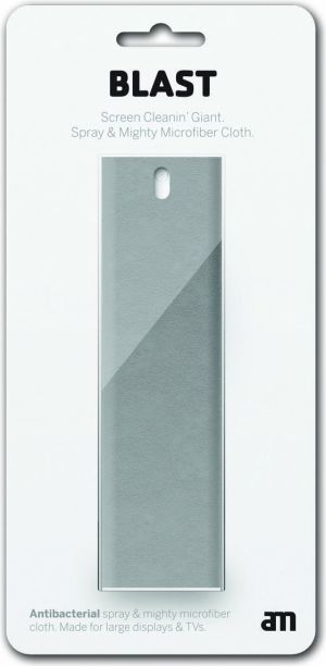 AM Lab Mist płyn + ściereczka do ekranów 2in1 Szary (85540-12) 2