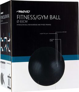 Avento Piłka gimnastyczna, 65 cm, czarna (433420) 4
