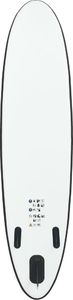 vidaXL Deska SUP z akcesoriami czarno-biała 330 x 72 x 10 cm 4