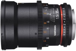 Obiektyw Samyang 35mm T1.5 AS UMC VDSLR CS Canon (F1312901101) 4