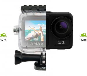 Kamera Lamax W9.1 czarna 6