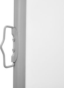 vidaXL Wysuwana markiza boczna na taras, 170x1200 cm, kremowa 5