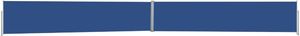 vidaXL Wysuwana markiza boczna na taras, 170x1200 cm, niebieska 1