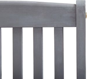 vidaXL Składane krzesła ogrodowe, 4 szt., z poduszkami, akacjowe (3064579) 7