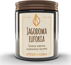 Bosphaera Sojowa świeca zapachowa Jagodowa euforia 190 g 1