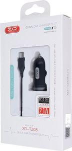 Ładowarka XO TZ08 2x USB-A 2.1 A  (8_2239929) 2