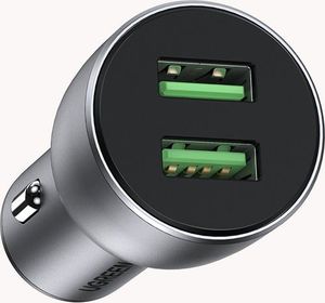 Ładowarka Ugreen CD213 2x USB-A 3 A  (UGR690GRY) 4