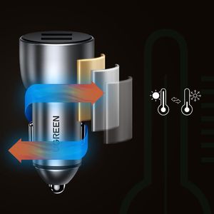 Ładowarka Ugreen CD213 2x USB-A 3 A  (UGR690GRY) 6