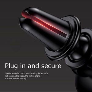 Joyroom Uchwyt samochodowy magnetyczny na kratkę wentylacyjną / nawiewu JOYROOM Magic Series Magnetic Car Holder Air Outlet Vent Bracket (JR-ZS205) czarny 4