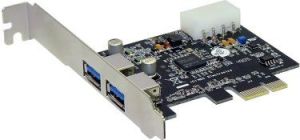 Kontroler Sedna PCIe 2.0 x4 - 2x USB 3.0 (SE-PCIE-USB3-2) 1