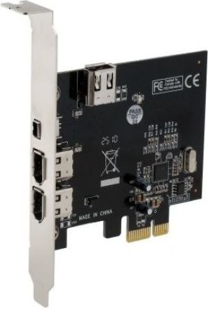 Kontroler Sedna PCIe x1 - 3x FireWire 400 (SE-PCIE-1394) 1