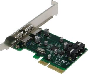 Kontroler Sedna PCIe 2.0 x4 - 2x USB 3.2 Gen 2 (SE-PCIE-USB31-2-2A-AS) 2