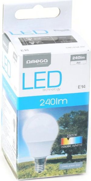 Omega LED BULB COMFORT 2800K E14 240 3W (42373) 2