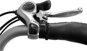 Rower elektryczny Hecht Prime 26" czerwony 2