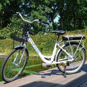 Rower elektryczny Hecht Prime 26" czerwony 9