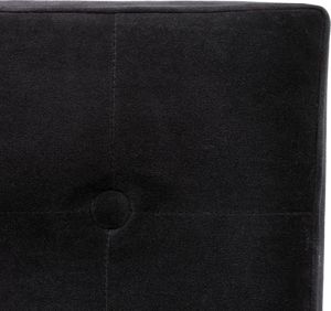 Atmosphera Pufa pikowana Adaline Black 38x38 cm 4