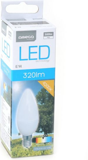 Omega LED BULB ECO 4200K E14 4W CANDLE (42957) 2