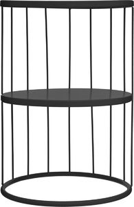 Atmosphera Czarny stolik kawowy Kobu 3