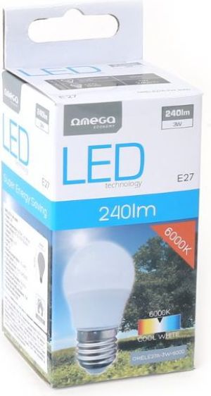 Omega LED BULB COMFORT 6000K E27 240 3W (42952) 2