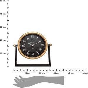 Atmosphera Zegar stołowy Luca na metalowym stojaku 3