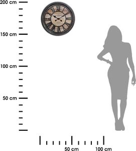 Atmosphera Zegar ścienny 3D Old Town 50 cm 2