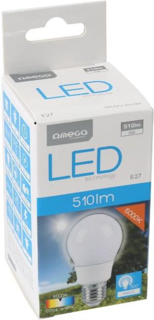 Omega LED BULB WIDE ANGLE 6000K E27 6W (43024) 2
