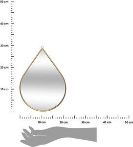 Atmosphera Lustro ścienne w kształcie kropli 4