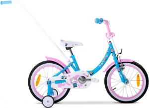 Tabou Rower 16" MINI blue-pink-white rama aluminiowa 1