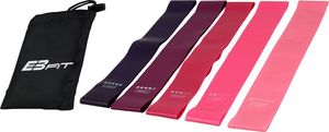 Eb Fit Mini Band różne poziomy oporu w zestawie wielokolorowy 5 szt. 3