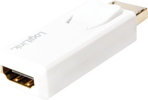 Adapter AV LogiLink DisplayPort - HDMI biały (CV0100) 3