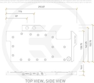 EKWB EKWB Quantum Vector Strix RTX 3080/3090 D-RGB - Nickel + Acetal 3831109832462 4