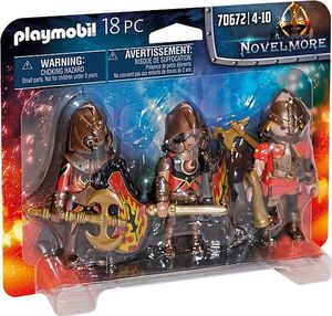 Playmobil Zestaw 3 Wojowników Burnham (70672) 1