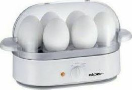 Jajowar Cloer Cloer egg cooker 6081 (white, with stainless steel heating plate for 6 eggs) 1