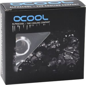 Alphacool Alphacool Eiszapfen PRO 13mm HardTube Fitting G1 / 4 - Chrome Sixpack, connection 5