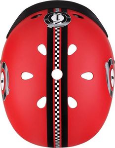 Globber Kask dziecięcy Globber Elite Lights 507-102 New Red-Racing Uniwersalny 5