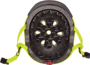Globber Kask dziecięcy Globber Elite Lights 507-106 Lime Green-Flower Uniwersalny 6
