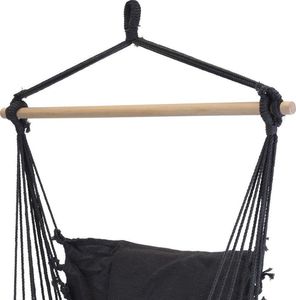 ProGarden Hamak Brazylijski fotel podwieszany huśtawka grafitowy 2