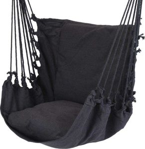 ProGarden Hamak Brazylijski fotel podwieszany huśtawka grafitowy 3