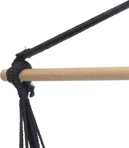 ProGarden Hamak Brazylijski fotel podwieszany huśtawka grafitowy 5