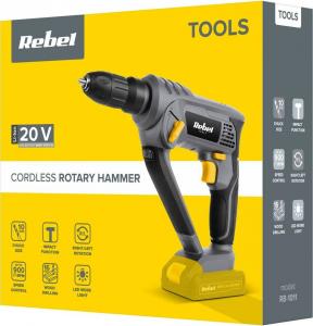 Wiertarka Rebel RB-1011 18 V udarowa 5