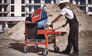 Norton Clipper NORTON CLIPPER JUMBO 651 1.30.3 PIŁA PILARKA PRZECINARKA MURARSKA STOŁOWA STOLIKOWA DO KAMIENIA PUSTAKÓW BLOKÓW BUDOWLANA 650mm 2.2KW 230V 4