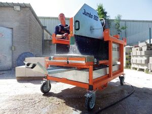 Norton Clipper NORTON CLIPPER JUMBO CM 1000 P13 EASY START PIŁA PILARKA PRZECINARKA MURARSKA SPALINOWA HONDA GX390 STOŁOWA STOLIKOWA DO KAMIENIA PUSTAKÓW BLOKÓW BUDOWLANA 1000mm 4